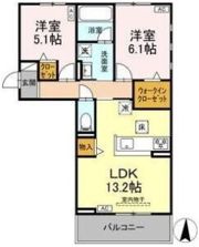 コラボ 北宿の間取り画像