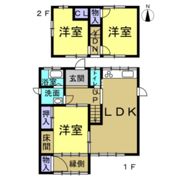 知多市日長字穴田戸建の間取り画像