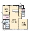 グランドメゾン石岡の間取り画像