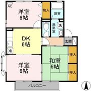 エスポアール・アイ A棟の間取り画像