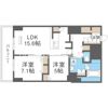 グランセジュール江坂 住居の間取り画像