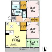 Welsh Villa Ⅰ棟の間取り画像