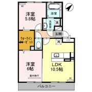 リベールIVの間取り画像