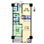 シティラック高松Aの間取り画像