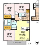 ラヴェール八反田の間取り画像