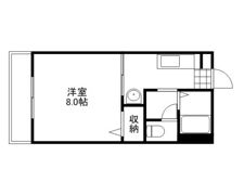 ディアス21 Bの間取り画像