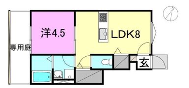 BELGRAVIA南市駅3Premiumの間取り画像