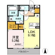 ドミール withDの間取り画像