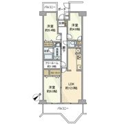 バームハイツ西葛西の間取り画像