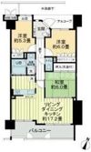 サーパス浜ノ町ツインタワーの間取り画像