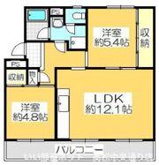 ヴィラナリー屋島4号棟の間取り画像
