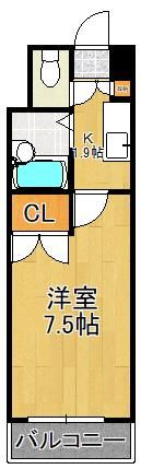 アリエストムの間取り画像
