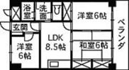 ロイヤルビューの間取り画像