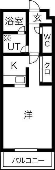 AKSハイツの間取り画像