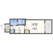 アドバンス西梅田ラシュレの間取り画像
