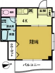 岡村ビルの間取り画像