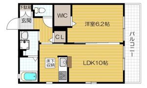 サニーハウスウィステリアの間取り画像