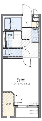 レオネクストフレールⅠの間取り画像