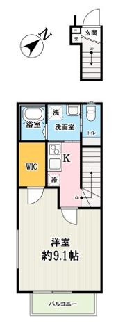 (仮称)調布市国領町五丁目長屋の間取り画像