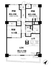 ガーデンコート洋光台の間取り画像