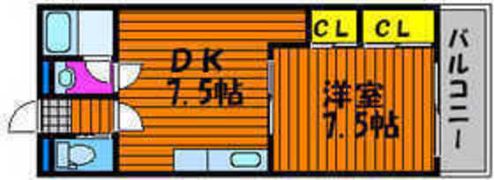 ローズパーク津島の間取り画像