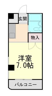 ル・パレ福住の間取り画像