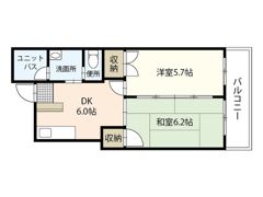 コーポ舟入南の間取り画像