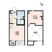 アビタービレ中島の間取り画像