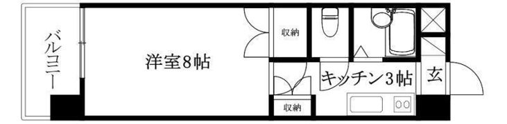 メゾン中村2の間取り画像
