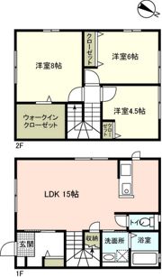 田中邸 B棟の間取り画像