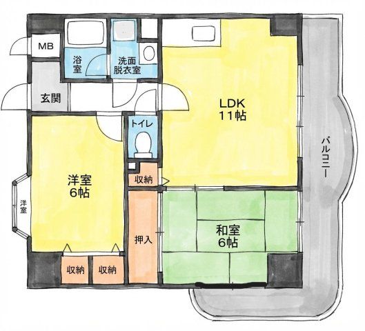 間取図