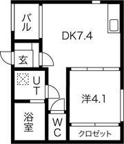 グランツ広路通の間取り画像