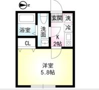 ヴェラハイツ白楽二番館の間取り画像