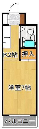PLEAST枝光の間取り画像