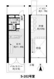 Refuge O Forest S棟の間取り画像