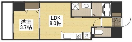月光 大雲寺の間取り画像