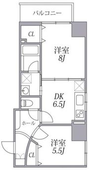 Zeus難波CUBEの間取り画像