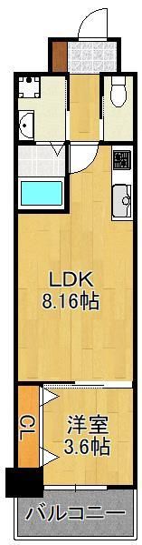 エルザグランツ黄金の間取り画像