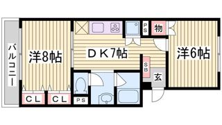 シルフィード・ドゥ・御崎の間取り画像