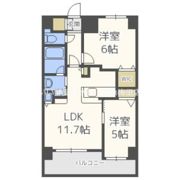 グラマシー京橋の間取り画像