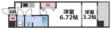 AELL OSAKA EASTの間取り画像