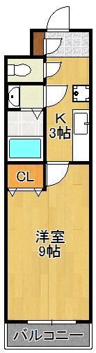 プリンセス香春口の間取り画像