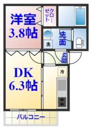 AQUE8の間取り画像