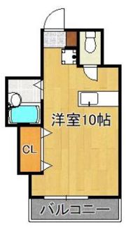 陣山ハイマートの間取り画像