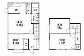 金杉コーポの間取り画像