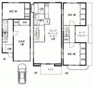 柿の木坂の家の間取り画像
