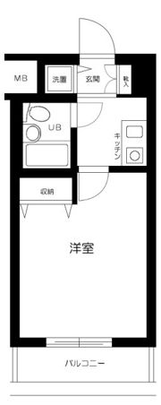 プラネット市ヶ谷の間取り画像