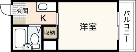 Lutella鶴見の間取り画像