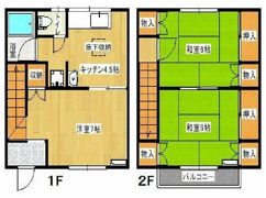 コーポ榎実の間取り画像