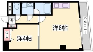 アドモリモト元町通の間取り画像